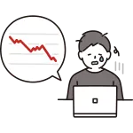 Man Shocked By Stock Market Crash SVG Icon